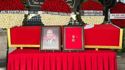 Eski Kara Kuvvetleri Komutanı Mustafa Muhittin Fisunoğlu son yolculuğuna uğurlandı