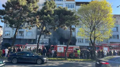 Fatsa’da oto aksesuar dükkanında yangın: Patlama paniğe neden oldu