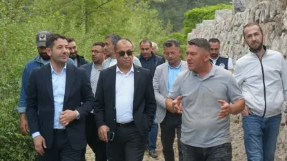 Feke’de Sokak Sağlıklaştırma Projesi yerinde incelendi