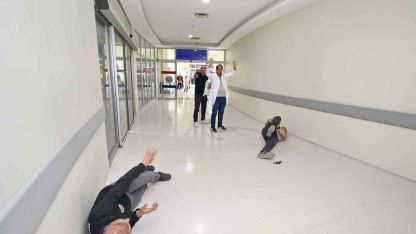 Gaziantep’te çocuk kaçırma olaylarına karşı gerçeği aratmayan ’pembe kod’ tatbikatı