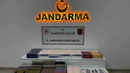 Gaziantep’te kaçakçılık operasyonu: 5 gözaltı