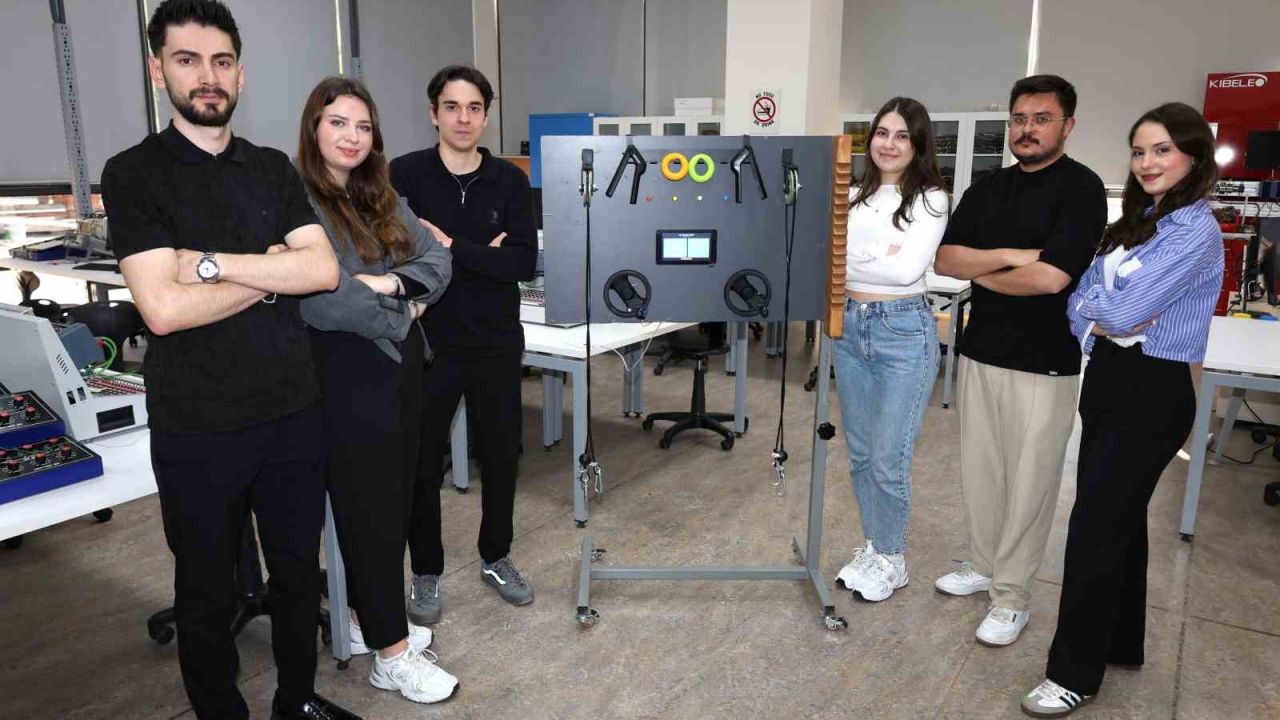 Gençlerden ‘akıllı egzersiz’ makinesi