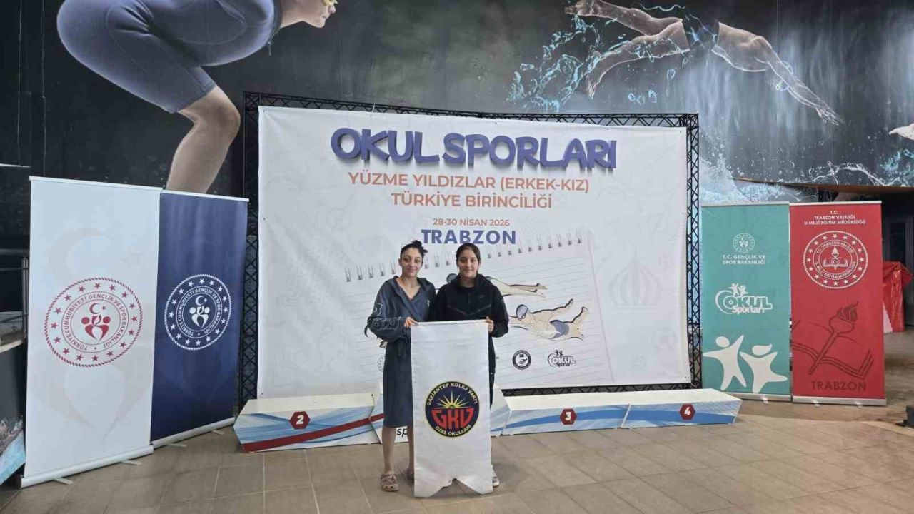 GKV’li Kont kardeşlerden Türkiye yüzme başarısı