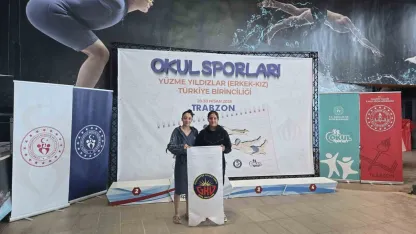 GKV’li Kont kardeşlerden Türkiye yüzme başarısı