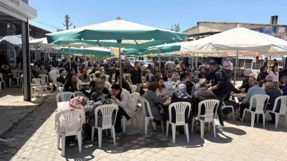 Gördes Sanayi Sitesi’nden 6 bin kişilik hayır yemeği