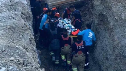 Hatay’da göçük altında kalan işçi kurtarıldı