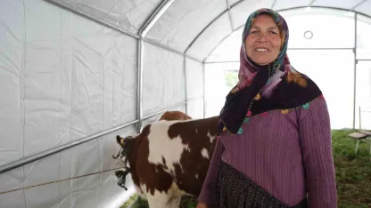 Hayriye Teyze’nin yüzü devlet desteğiyle güldü