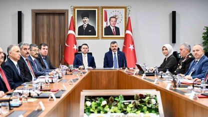İçişleri Bakanı Mustafa Çiftçi ile Adalet Bakanı Akın Gürlek "Dolandırıcılıkla Mücadele Merkezi" hakkında görüştü