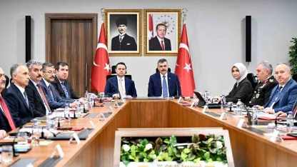 İçişleri Bakanı Mustafa Çiftçi ile Adalet Bakanı Akın Gürlek "Dolandırıcılıkla Mücadele Merkezi" hakkında görüştü