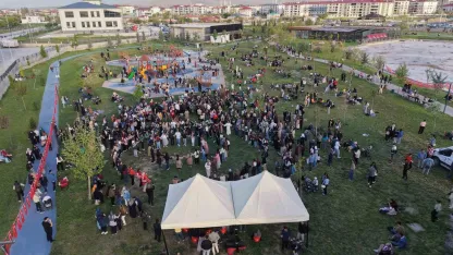 Iğdır’da Hıdırellez şenliği renkli görüntülere sahne oldu