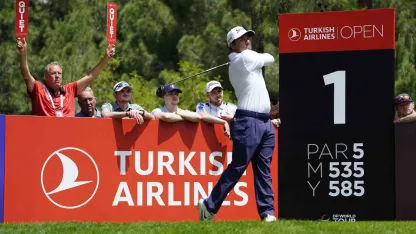 İkinci raundun sonunda lider İtalyan De Leo