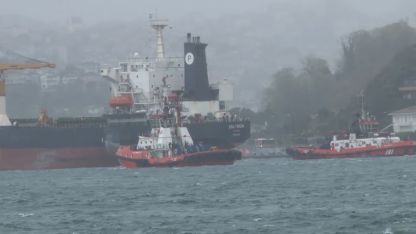 İstanbul Boğazı’nda arıza yapan gemi kurtarıldı