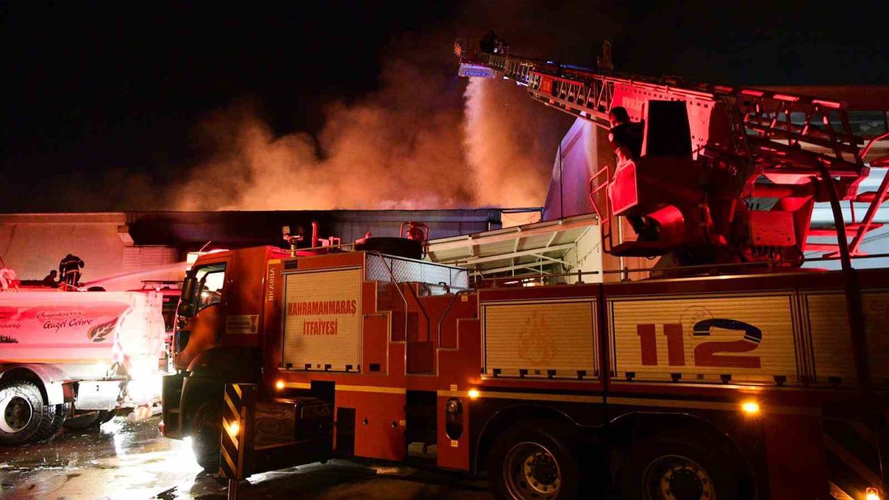 Kahramanmaraş’ta itfaiye ekipleri Nisan ayında 801 olaya müdahale etti