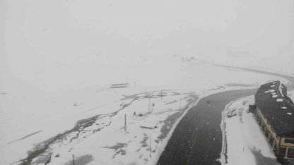 Kahramanmaraş’ta mayısta kar sürprizi