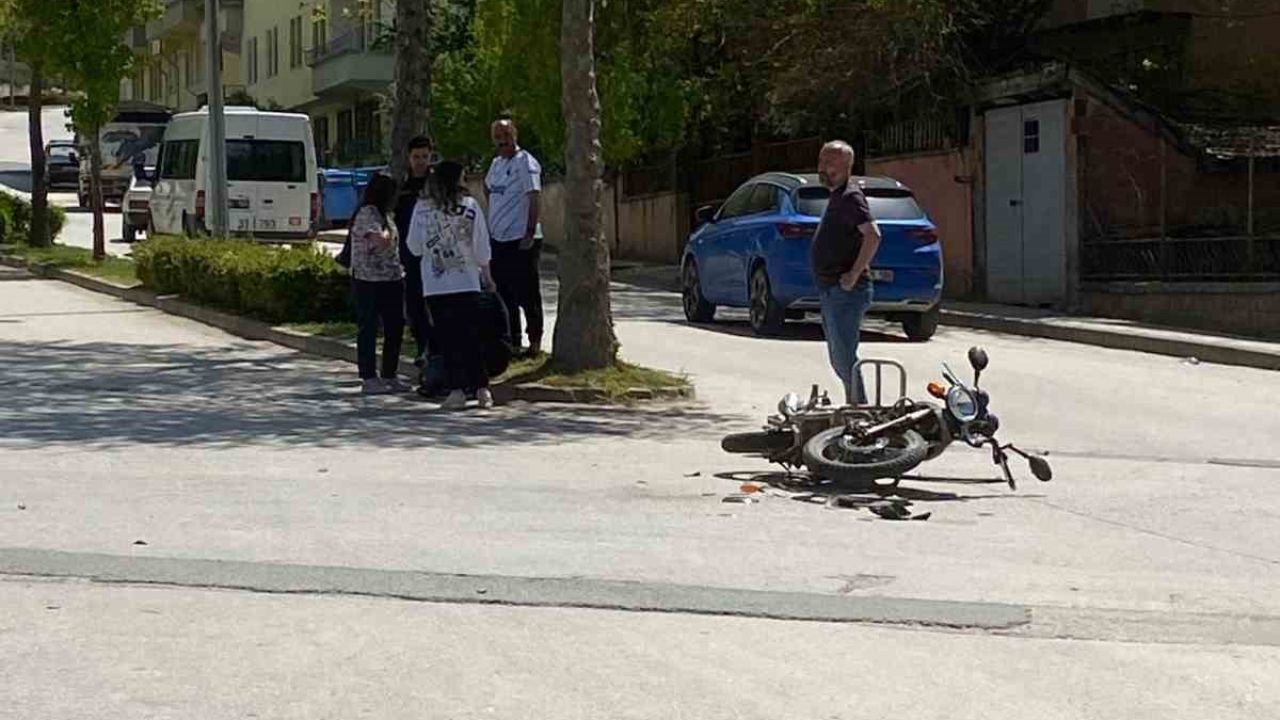 Kastamonu’da motosiklet kazası: 1 yaralı