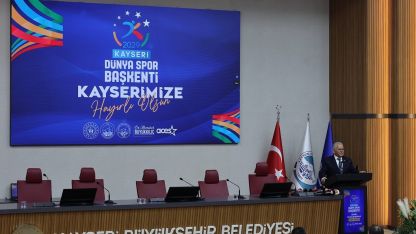 Kayseri, 2029 Dünya Spor Başkenti oldu