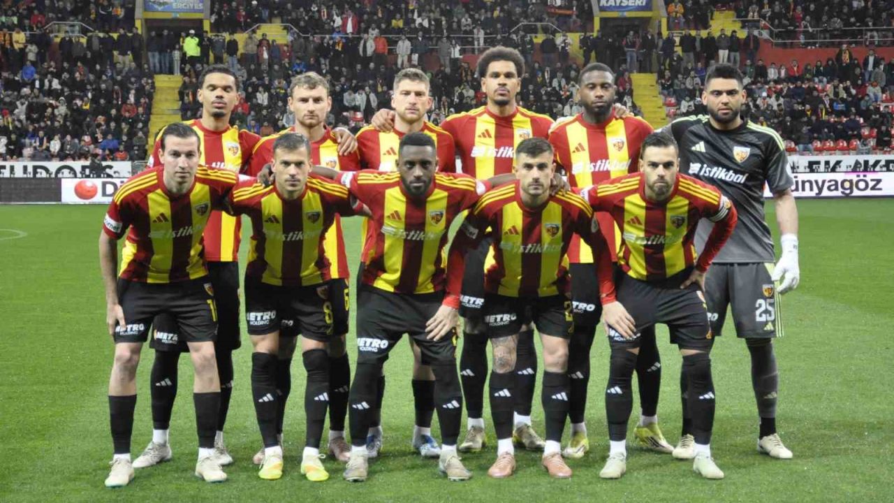 Kayserispor 12.kez berabere kaldı