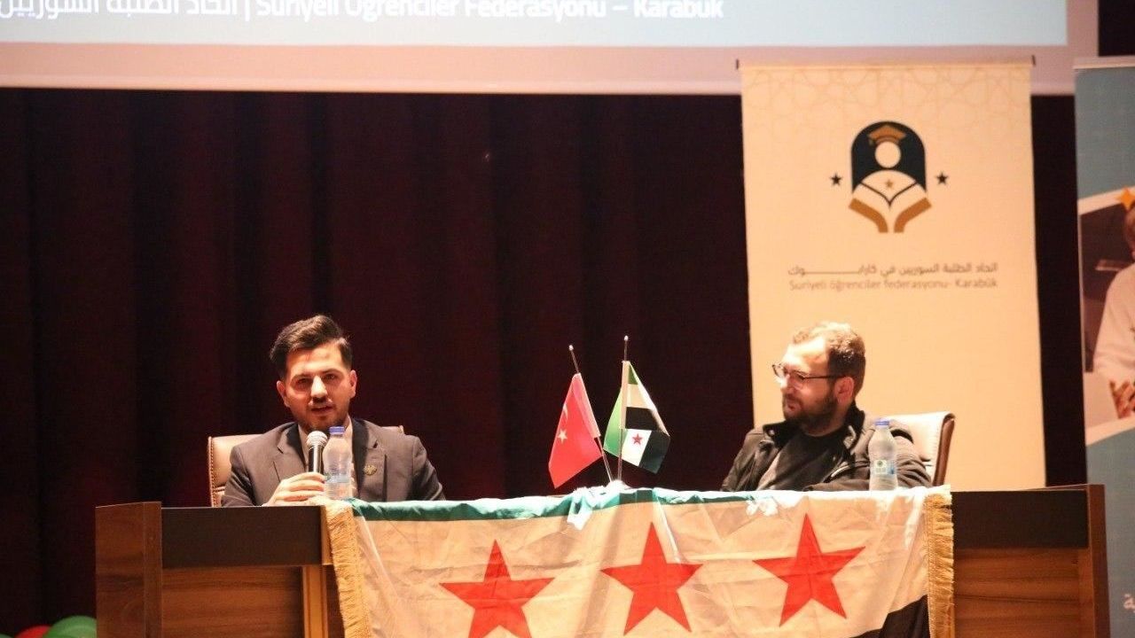 KBÜ’de Suriye devriminin yıl dönümü programı düzenlendi