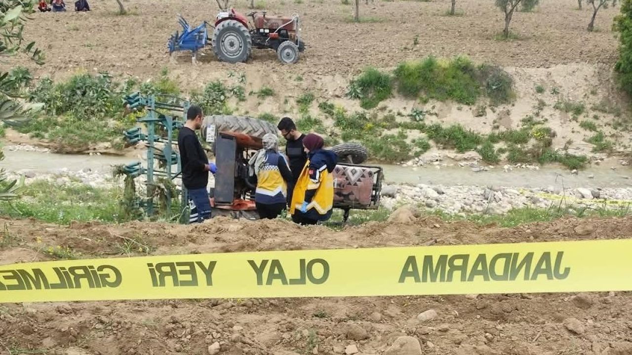 Kilis’te traktör kazası: 1 ölü