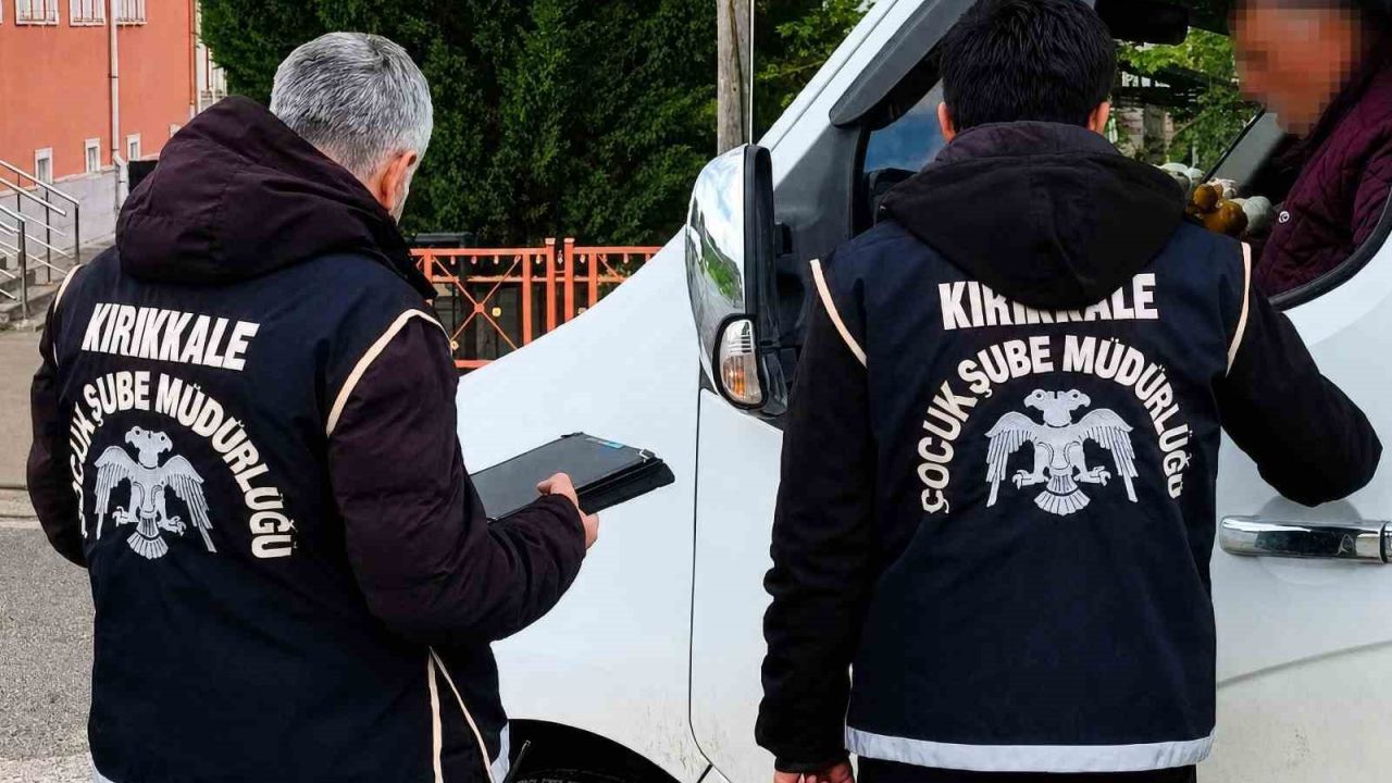 Kırıkkale’de okul çevrelerinde denetim