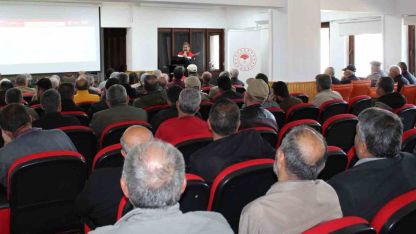 Kırsal kalkınma ve bireysel sulama destekleri Tercan’da anlatıldı