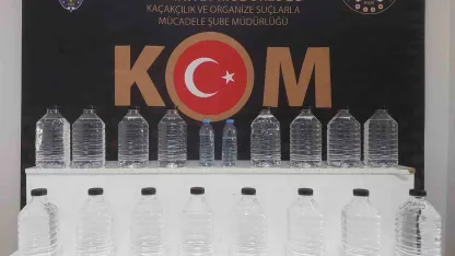 Kırşehir’de kaçak içki ve etil alkol ele geçirildi