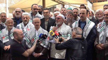 Konya’da Sumud Filosu’na destek açıklaması