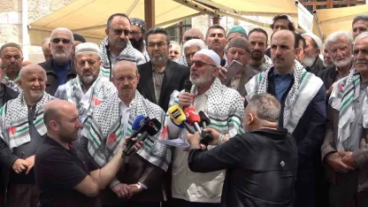 Konya’da Sumud Filosu’na destek açıklaması