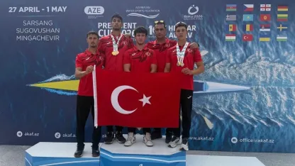 Köyceğizli kanocu Yıldırım, Azerbaycan’dan 3 madalya ile döndü