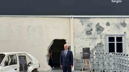 Malatya İş İnsanları Platformu "Gazze Mektupları" sergisine katıldı