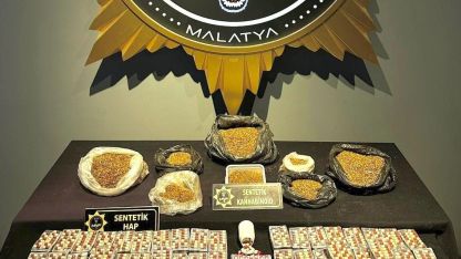 Malatya’da uyuşturucu operasyonu: 5 gözaltı