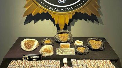 Malatya’da uyuşturucu operasyonu: 5 tutuklama
