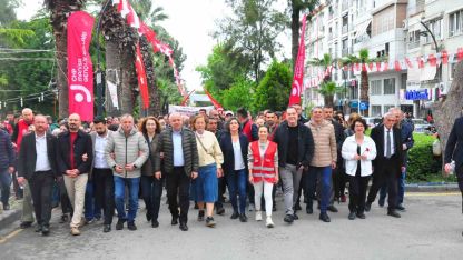Manisa’da 1 Mayıs kutlaması