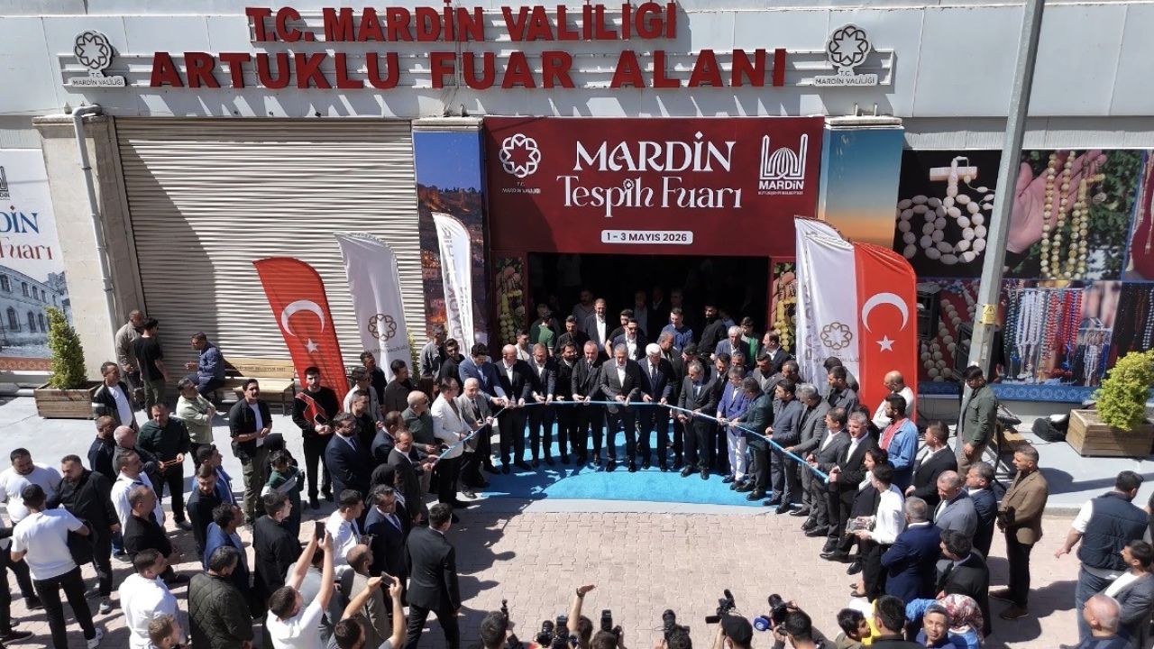 Mardin’de "Tespih Fuarı" açıldı