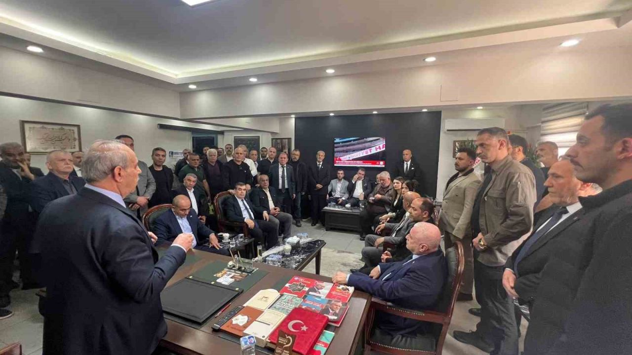 MHP Gaziantep’te yeni il başkanına ziyaret trafiği