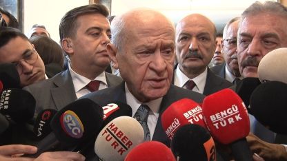 MHP lideri Bahçeli: "CHP beraber olduğu insanları olanları küçümseyerek yoluna devam edeceği yere milletle buluşmayı tercih etsin"