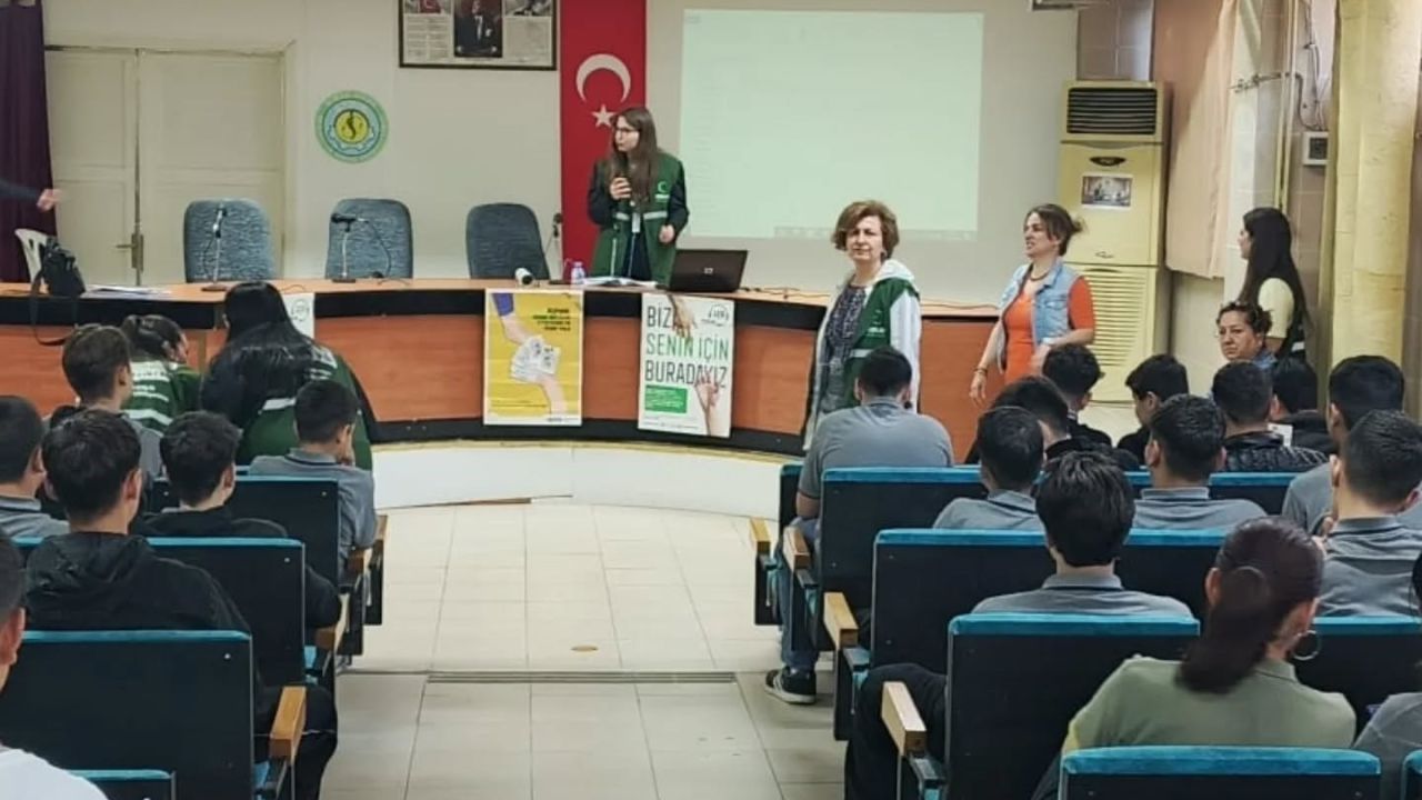 Mimar Sinan MTAL’de bağımlılıkla mücadele etkinliği düzenlendi