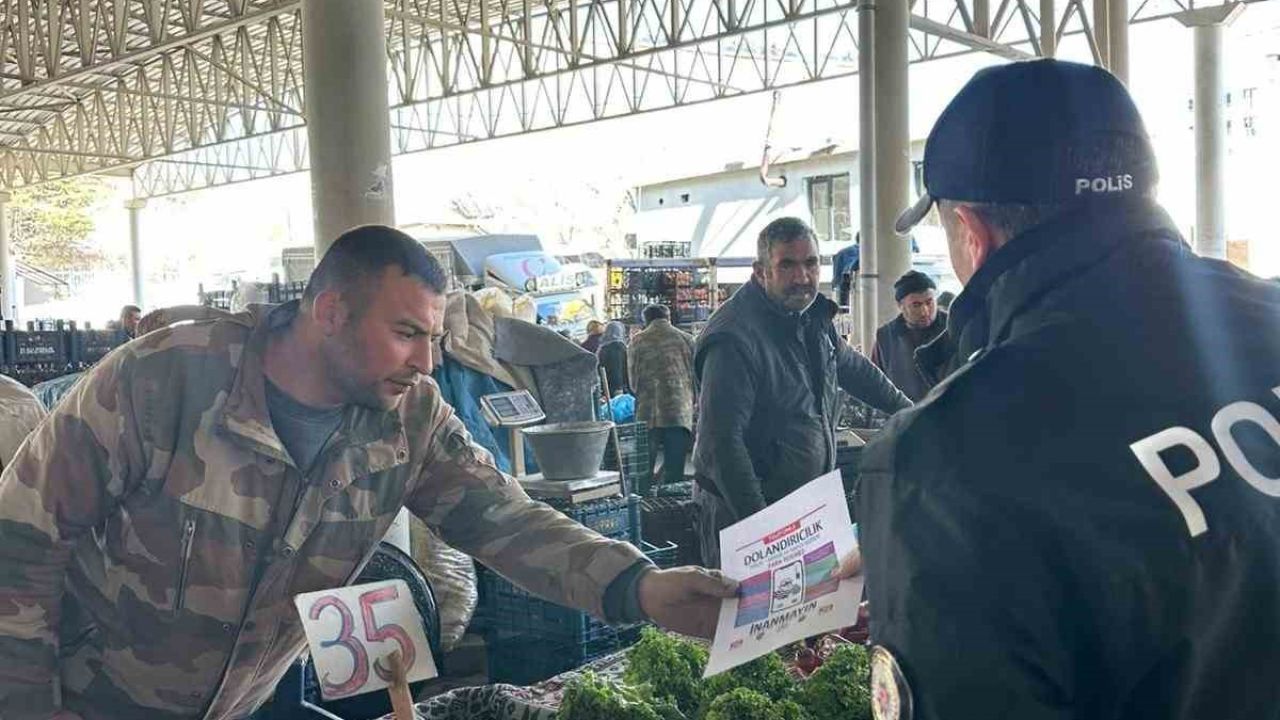 Mucur’da vatandaş dolandırıcılık konusunda bilgilendirildi