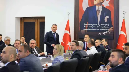 Muğla’da 2026 yılı "Orman Yangınlarıyla Mücadele Komisyon Toplantısı" yapıldı