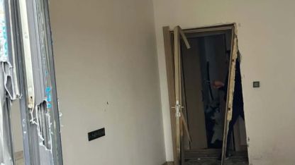 Mutfak tüpü bomba gibi patladı