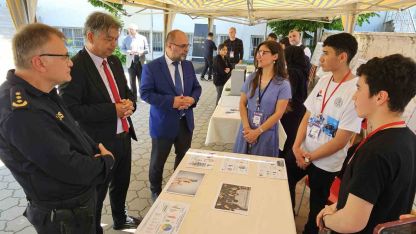 Nazilli’de İmam Hatip Lisesi bilim fuarı düzenledi