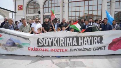 Niğde’de Sumud Filosu’na destek: "Bu müdahale sadece bir filoya değil, insanlık vicdanına yapıldı"