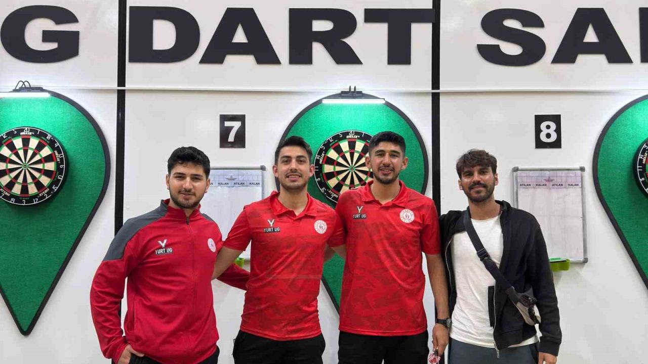 Niğdeli sporcu Dart Bölge Turnuvası’nda dördüncü oldu