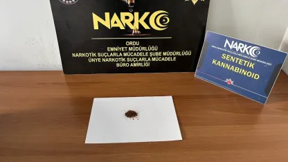 Ordu’da uyuşturucu operasyonu