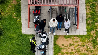 Parkta motosiklet keyfi 180 bin liraya mal oldu