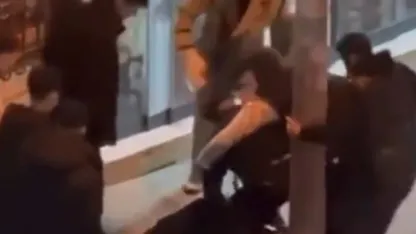 Pendik’te darp anları kameraya yansıdı: 4 saldırgan 1 kişiyi hedef aldı
