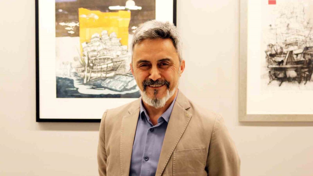 Prof. Dr. Erol Murat Yıldız SANKO Sanat Galerisi’nde sergi açtı