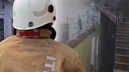 Reyhanlı’da ev yangını