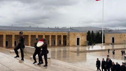 Rusya’nın Ankara Büyükelçisi Vershinin’den Anıtkabir’e ziyaret