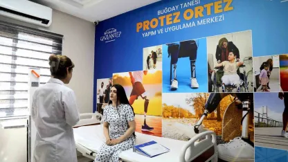 Şahin’den konservatuvar öğrencisine umut olan protez